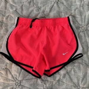 Nike girls running shorts